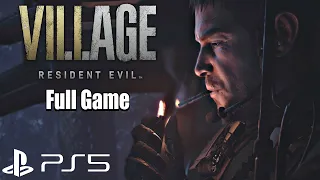 RESIDENT EVIL 8 VILLAGE PS5 - Full Game Walkthrough (4K Ultra HD) No Commentary