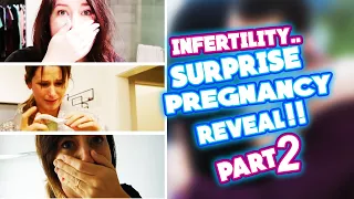 Infertility Pregnancy Reveal Part 2 | Another Heart Melting Pregnancy Announcement!! - Deaf Friendly