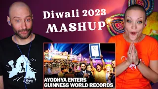 🪔 Ayodhya DIWALI Mashup 2023 | Hindu Festival REACTION