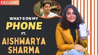 'What's on my phone': Aishwarya Sharma reveals how her husband's name is saved