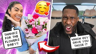 Thanking My Fiance For Flowers ANOTHER MAN Bought Me For Easter! *PRANK*