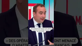 Sébastien Lecornu : "Des opérateurs russes ont menacé d'abattre des avions français en mer Noire"