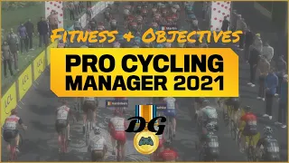 Pro Cycling Manager 2021 - Tutorial: Fitness & Objectives