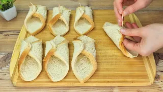 This trick will make you want to buy toast every day! Appetizer recipe that will surprise everyone