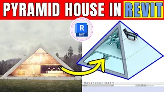 Pyramid House in Revit Tutorial | Massing in Revit