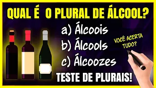 TESTE DE PLURAIS: Você CONSEGUE Acertar o Plural das Palavras? QUIZ DE PLURAL