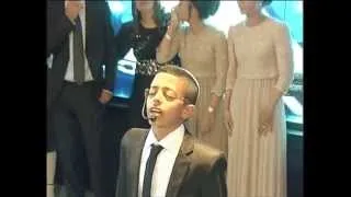 "meleh malhey hamlahim".  rare performance bar mitzvah boy.