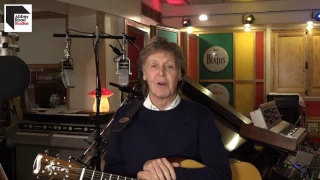 Sir Paul McCartney sings "Happy Birthday" #AbbeyRoad85