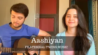 Aashiyan (Unplugged) | Barfi | Shreya Ghoshal | Quarantine Cover | Fraternal Twins Music