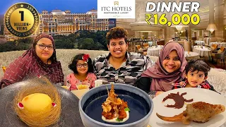 Most Expensive Food In Chennai - Avartana, ITC Chola Full-Course Meal Experience with family!