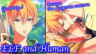 【BL Anime】What if a boy falls in love with an elf that hates humans?【Yaoi】