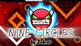 Practicing Nine Circles By Zobros | Geometry Dash