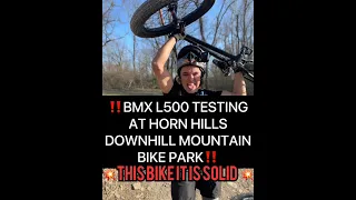 BMX Legion 500, Horn Hills downhill MTB Park Newark Ohio, Test