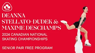 Deanna Stellato-Dudek & Maxime Deschamps | 2024 Canadian National Skating Championships Gold Medal