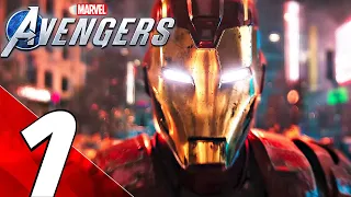 MARVEL'S AVENGERS Gameplay Walkthrough Part 1 FULL GAME (1080P 60FPS PS4 PRO) No Commentary