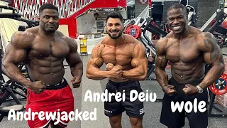 Epic Shoulder Workout with Andrei Deiu & Wole Adesemoye