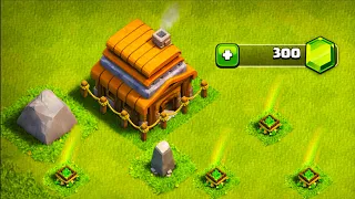 +300 ГЕМОВ ЗА ДЕНЬ !  ГОТОВ К ПЕРЕХОДУ НА ТХ5 ! ВСЕ МИКСЫ НА ТХ4 ! #НЕДОНАЧУ CLASH OF CLANS