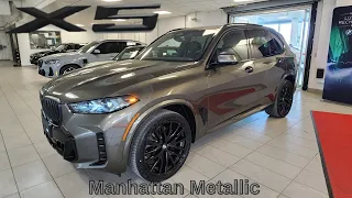 NEW ARRIVAL! 2024 BMW X5 xDrive40i LCI Manhattan Metallic