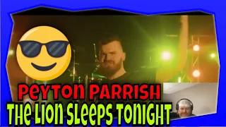 Reaction to The Lion Sleeps Tonight (Disney Goes Rock) Peyton Parrish Cover (music reaction video)