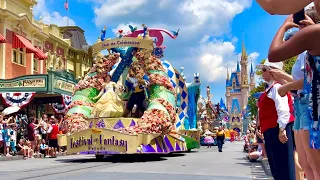 Disney Festival of Fantasy Parade - July 4th 2023 l Full Parade l Magic Kingdom l Disney World l 4K