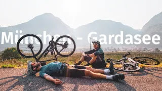 München - Gardasee in 24H: Alpencross (370km) an einem Tag