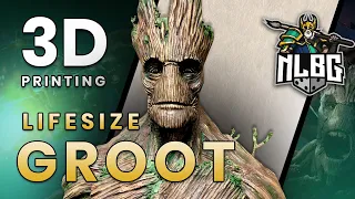 GROOT! 3D Printing a Life-Size Model