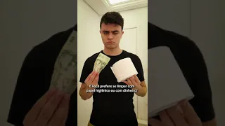 NA VENEZUELA O PAPEL HIGIÊNICO VALE MILHÕES #shorts