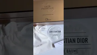 Unboxing Dior Prestige Cotton Pads ✨💕 #asmr #dior #unboxing #viral #fyp