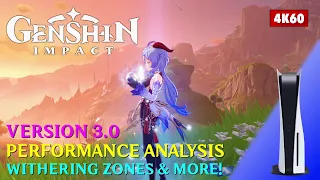 Genshin Impact (PS5) VERSION 3.0: TESTING WITHERING ZONES & MORE!