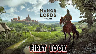 A Medieval Masterpiece: Manor Lords Initial Gameplay Impressions | First Look