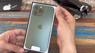 Iphone 13 pro max Alpine Green Unboxing Glass Protector