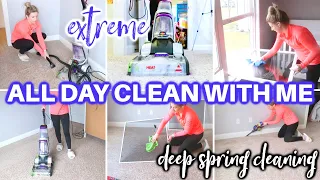 *EXTREME* CLEAN WITH ME 2021 | ALL DAY SPEED CLEANING MOTIVATION | CLEANING ROUTINE | DECLUTTER