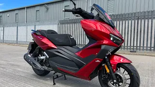 Lexmoto Aura 125cc Euro 5 keyless ignition scooter - finance & Nationwide delivery specialists