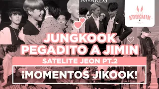 JIKOOK - JUNGKOOK PEGADITO A JIMIN |  Jungkook wants to be NEAR JIMIN at all times (Cecilia Kookmin)