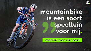 Mathieu van der Poel: "Mountainbike is een soort speeltuin, maar de race is echt afzien."