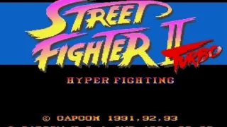 Street Fighter II: Turbo Hyper Fighting Demo [SNES]