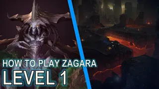 How to play Level 1 Zagara | Starcraft II: Co-Op