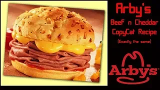 How to Make Arby's Beef n Cheddar -Exact Copycat "Recipe"