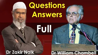 Question Answer Session Dr Zakir Naik Vs Dr William Chambell - Current Bible vs Quran