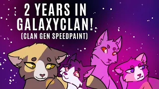 2 Years in GalaxyClan! (Clan Gen Game)