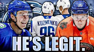 Andrei Kuzmenko Is LEGIT (Vancouver Canucks GEM? + Extension Talk) NHL News & Rumours Today 2022