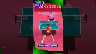 Amazing Backhand Attacks Sun Yingsha #tabletennis #pingpong #shorts