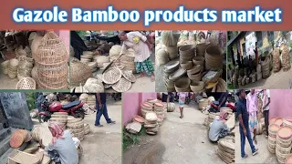 Gazole Bamboo products fair| |Bamboo products market| |West Bengal all Bamboo Basket products