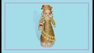 jute doll | doll making with jute | jute art