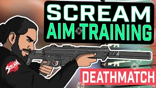 HOW ScreaM PLAYS DEATHMATCH IN VALORANT !! (Aim training)