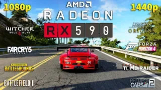 Radeon RX 590 Test in 8 Games 1080p and 1440p