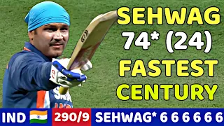 SEHWAG 74🔥 RUNS Vs PAK | IND VS PAK 2ND ODI 2005 | What A Nail Biting Thriller Final Match😱🔥