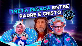 Confusão Paranormal: Padre Quevedo x Inri Cristo no Programa do Ratinho | The Noite (13/12/23)