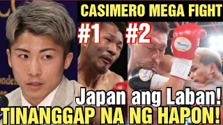 CASIMERO KONTRA INOUE KUMPIRMADO SA JAPAN!! MGA HAPON SA 122, UUBUSIN MUNA NI ALAS!