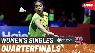 TOYOTA Thailand Open 2024 | Supanida Katethong (THA) [6] vs. Gregoria Mariska Tunjung (INA) [3] | QF